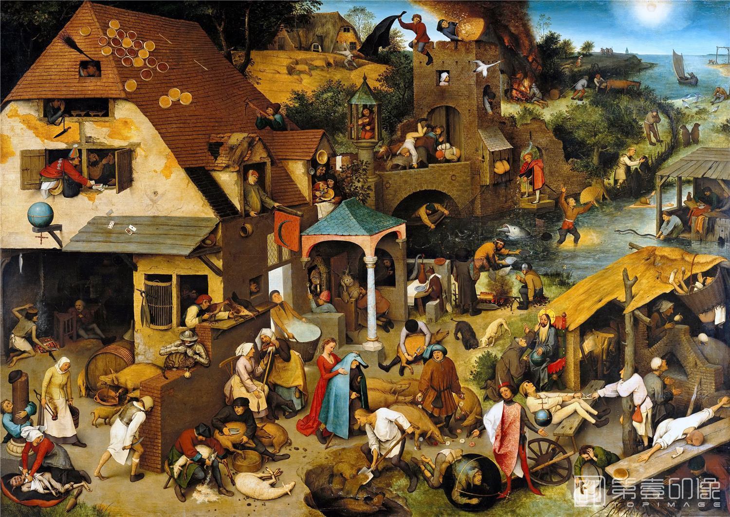 油画-彼得·勃鲁盖尔 Jan Brueghel-115
